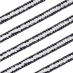20 Yards glitzernde elastische Polyester-Paillettenperlen&nbsp;OCOR-CY0003-22A