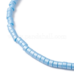Armbänder aus Glasperlen und natürlichen weißen Jadeperlen für Damen&nbsp;BJEW-MZ00311-01