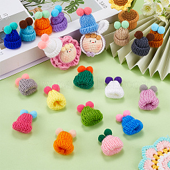 50 Stück Mini-Haustiermütze aus Wollgarn&nbsp;DOLL-CP0001-03