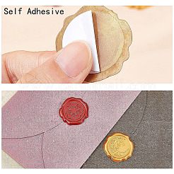 25 autocollant adhésif pour sceau de cire&nbsp;DIY-CP0009-11B-09