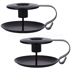 Bougeoir en fer&nbsp;DJEW-CN0001-53
