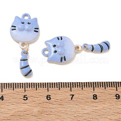 Spruzzare ciondoli smaltati in lega verniciati&nbsp;ENAM-K076-38G-03