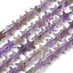 Natürlichen Amethyst Perlen Stränge&nbsp;G-F817-A15-01