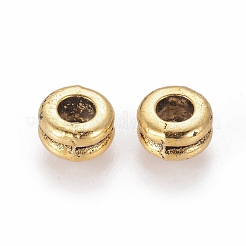 Tibetischer stil legierung perlen&nbsp;X-TIBEB-N005-034AG-RS