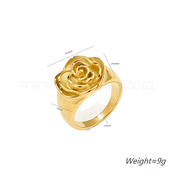 Fingerringe aus 304 Edelstahl für Damen&nbsp;FS-WG04CCB-01