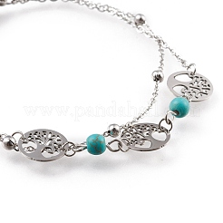Bracciali multifilo in acciaio inossidabile 304&nbsp;STAS-D152-04P