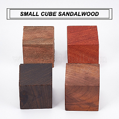 4 bloc de construction en bois de pin de 4 couleurs pour enfants&nbsp;WOOD-OC0002-31