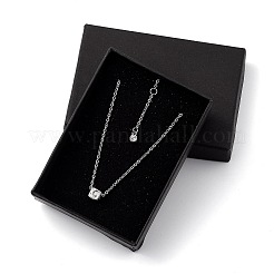 Bracelets en laiton à breloques en zircon cubique transparent micro pave&nbsp;BJEW-JB05400-01