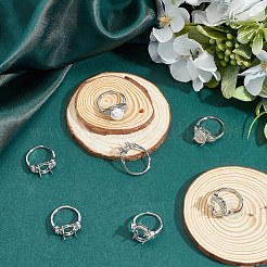 4 pz. 4 componenti ad anello in ottone regolabili&nbsp;KK-SC0006-99