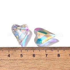 Ab Farbe überzogen Glas-Anhänger&nbsp;GLAA-I057-27B