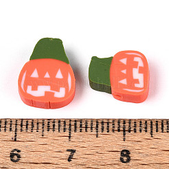 Perles d'argile polymère faites à la main pour Halloween&nbsp;CLAY-T022-15A