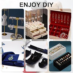 Polyester-Schmuckbeflockungstuch&nbsp;DIY-XCP0002-59