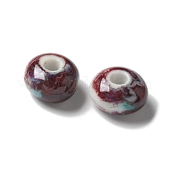 Perles en porcelaine manuelles&nbsp;PORC-L080-B15
