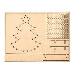 Kit d'art à ongles bricolage sur le thème de noël pour adultes&nbsp;DIY-P014-C02