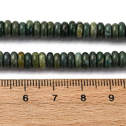 Stränge natürlicher Shoushan-Jadeperlen&nbsp;G-L624-H01-6x2mm