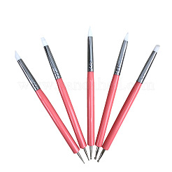 Silikon Doppelkopf Nail Art Punktierwerkzeuge&nbsp;X-AJEW-L072-54B