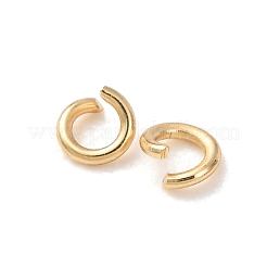 Messing Open Ringe springen&nbsp;KK-G604-08G-07