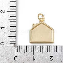 Messing Emaille-Anhänger&nbsp;KK-B150-01G-03