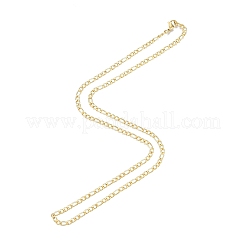 Herren-Halskette aus Edelstahl 201 Figaro&nbsp;NJEW-N050-A08-3-50G