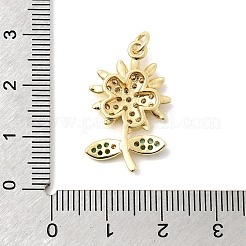 Ottone micro spianare pendenti zirconi&nbsp;KK-Z160-16G-02