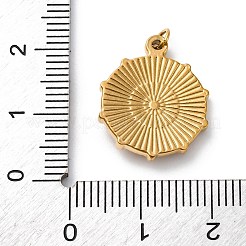 Ciondoli in strass in acciaio inossidabile 304&nbsp;STAS-I331-01G