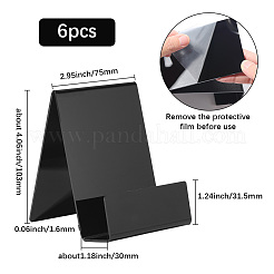 6 support de livre en acrylique pour comptoir de cuisine&nbsp;ODIS-SP0001-04A