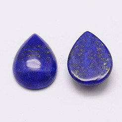 Gefärbte tropfenförmige natürliche Lapislazuli-Cabochons&nbsp;G-K026-02