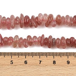 Natürlichen Erdbeere Quarzperlen Stränge&nbsp;G-C250-01
