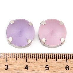 Runder Strass zum Aufnähen&nbsp;GLAA-K069-03B-P