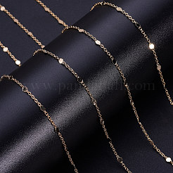 Catene a maglie in ottone da 3.28 piedi&nbsp;X-CHC-T007-02G