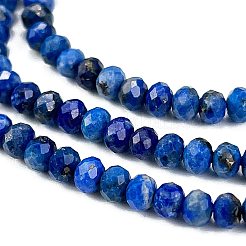 Filo di Perle lapis lazuli naturali &nbsp;LS-G-L587-B04-02