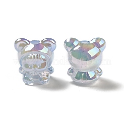 Placcatura uv perline acriliche iridescenti arcobaleno&nbsp;PACR-M002-01