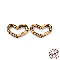 925 anello a molla in argento sterling&nbsp;STER-D036-04AG