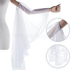 Manches longues en maille polyester amovibles&nbsp;AJEW-WH0794-30