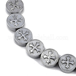 Galvanisierte synthetische nichtmagnetische Hämatitperlenstränge&nbsp;X-G-K375-B02-03