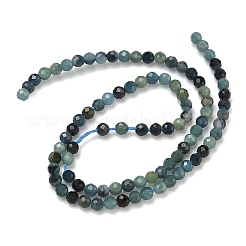 Brins de perles de tourmaline bleue naturelle&nbsp;G-B168-A06-2mm