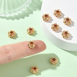 Eslabones multihilo de latón pavé de circonita cúbica de Shegrace&nbsp;XGRQ4H325-683G-D