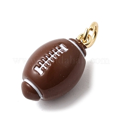 Pendentifs d'émail en laiton &nbsp;KK-F940-06G-03