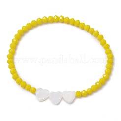 3 Stück 3 Stile Glasperlen Stretch-Armband-Sets für Frauen&nbsp;BJEW-JB11168