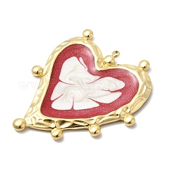Pendentifs en acier inoxydable 304 émaillés&nbsp;STAS-P427-02G-02