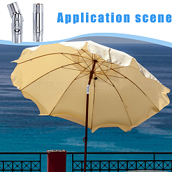 Réglage de l'inclinaison par bouton-poussoir en alliage d'aluminium pour parasols de jardin&nbsp;FIND-WH0199-346