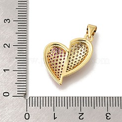 Ottone micro spianare pendenti zirconi&nbsp;KK-R002-19G-01