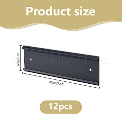 Wandmontierter Namensschildhalter aus Aluminiumlegierung für Wandtür&nbsp;FIND-WH0149-23