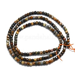 Natürliche Pietersite Perlenstränge&nbsp;G-P457-B01-41