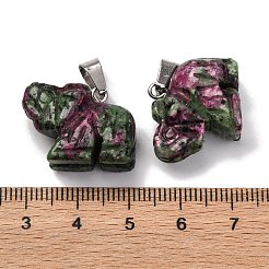Gefärbte Anhänger aus natürlichem Marmor&nbsp;G-B127-05P-04
