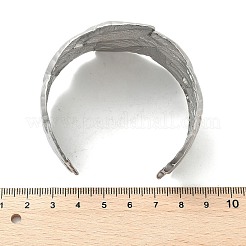 Brazaletes de acero inoxidable 304 para mujer&nbsp;BJEW-Z096-03P