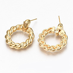 Orecchini pendenti in ottone&nbsp;KK-R117-030-NF
