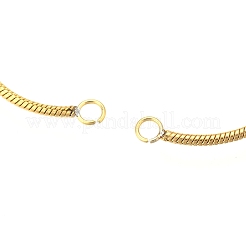 Fabrication de bracelets réglables en acier inoxydable 304 avec placage ionique (IP)&nbsp;LS-STAS-G169-02G