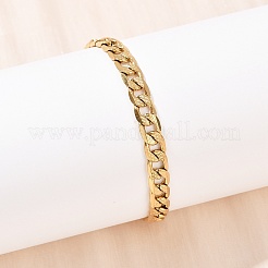 Bracelets à chaîne gourmette en acier inoxydable 304 pour femmes&nbsp;BJEW-G757-14G