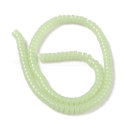 Brins de perles de verre imitation jade&nbsp;GLAA-I060-01E
